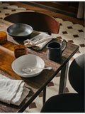 ferm LIVING Flow large porcelain bowl 19.5cm, UK version