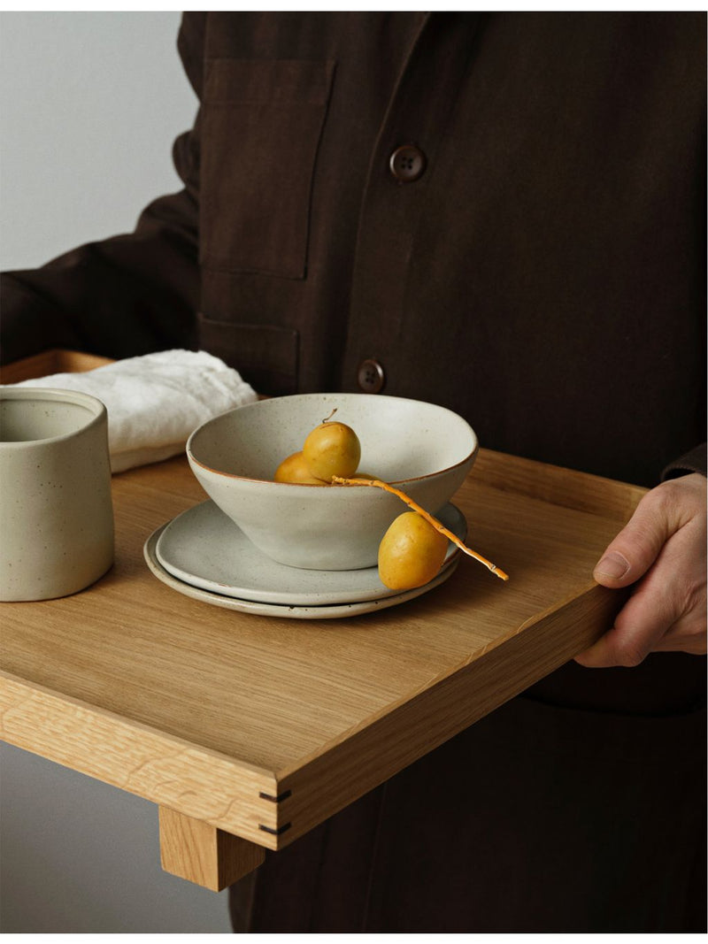 ferm LIVING Flow medium porcelain bowl 14.5cm - British product