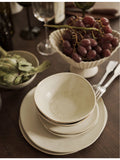 Ferm Living Flow large porcelain plate 27cm - British product