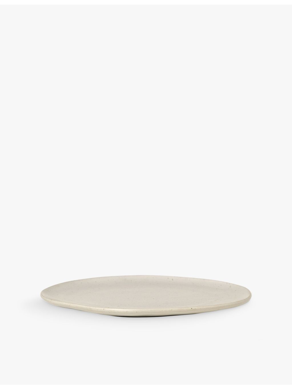 Ferm Living Flow large porcelain plate 27cm - British product