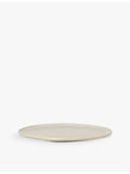 Ferm Living Flow large porcelain plate 27cm - British product