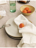 ferm LIVING Flow medium porcelain plate 22cm, imported from the UK