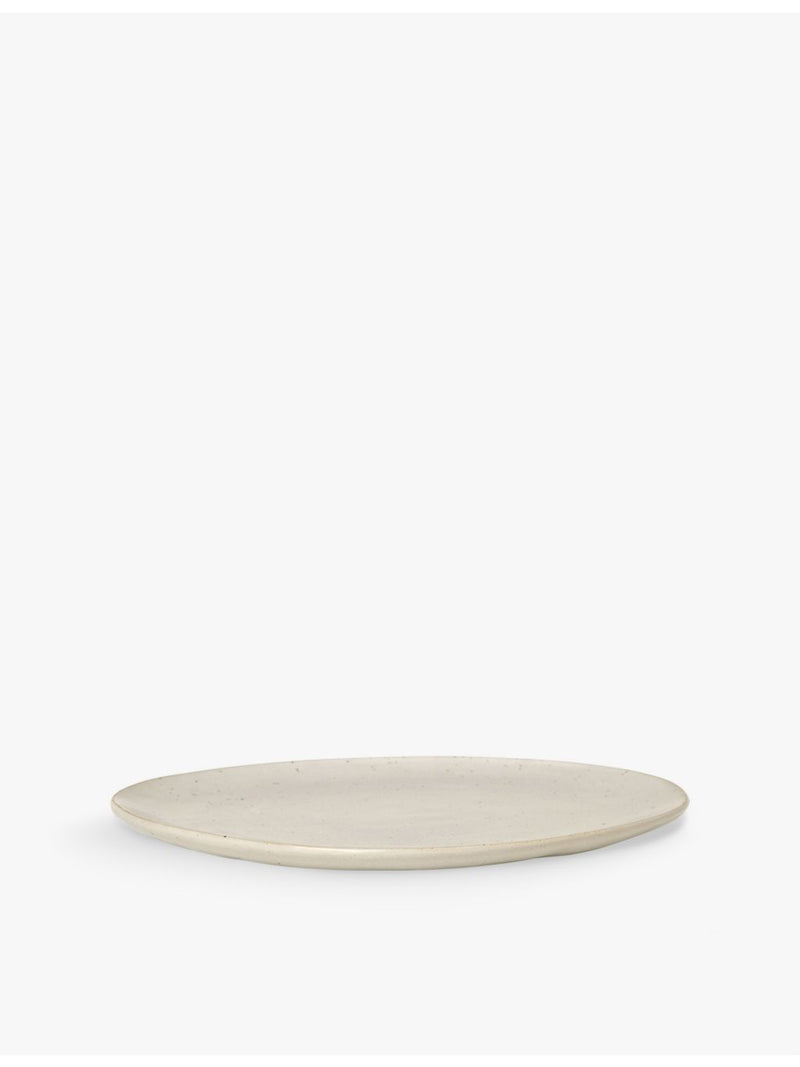 ferm LIVING Flow medium porcelain plate 22cm, imported from the UK