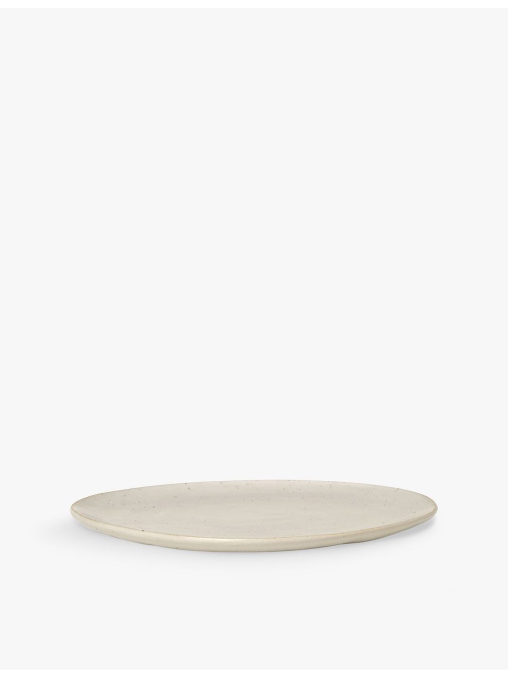 ferm LIVING Flow medium porcelain plate 22cm, imported from the UK