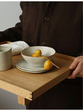 Ferm Living Flow small porcelain plate 15cm, imported from the UK