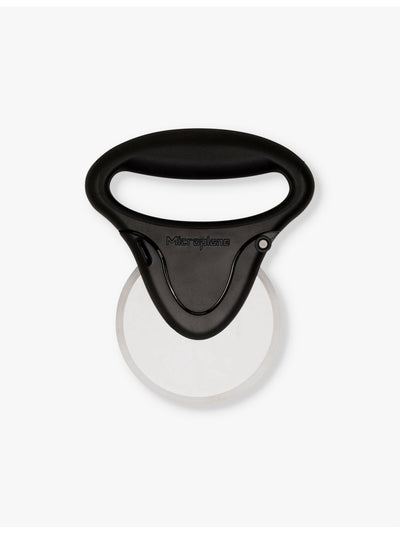 selfridges Microplane Logo-Embossed Stainless Steel Pizza Cutter 16.5cm- Buy online at McGrocer