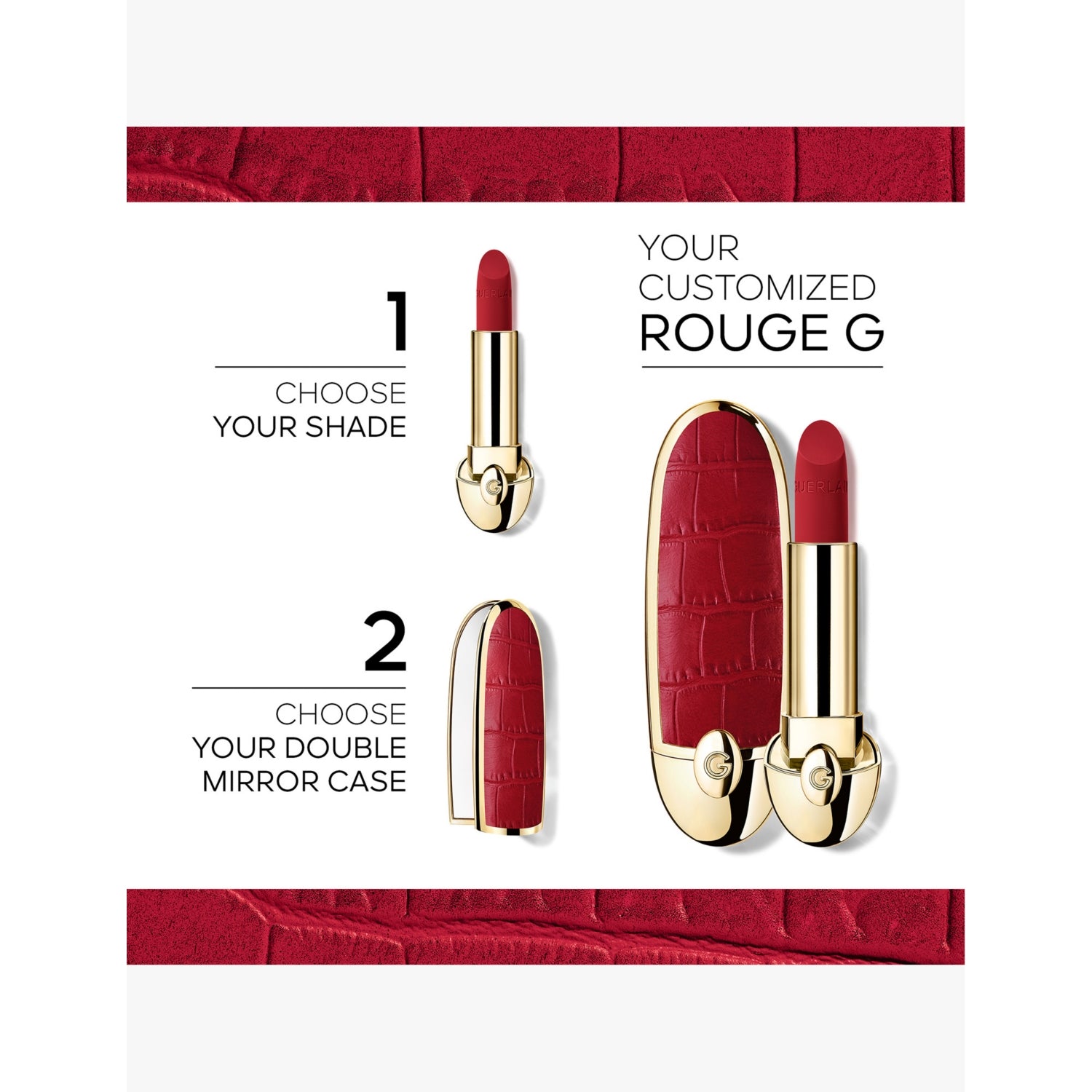 Guerlain Rouge G lipstick refill 3.5g (British brand)