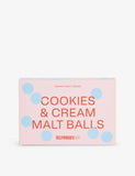 Selfridges Selection Cookie & Cream Malt Balls 150g, imported from the UK