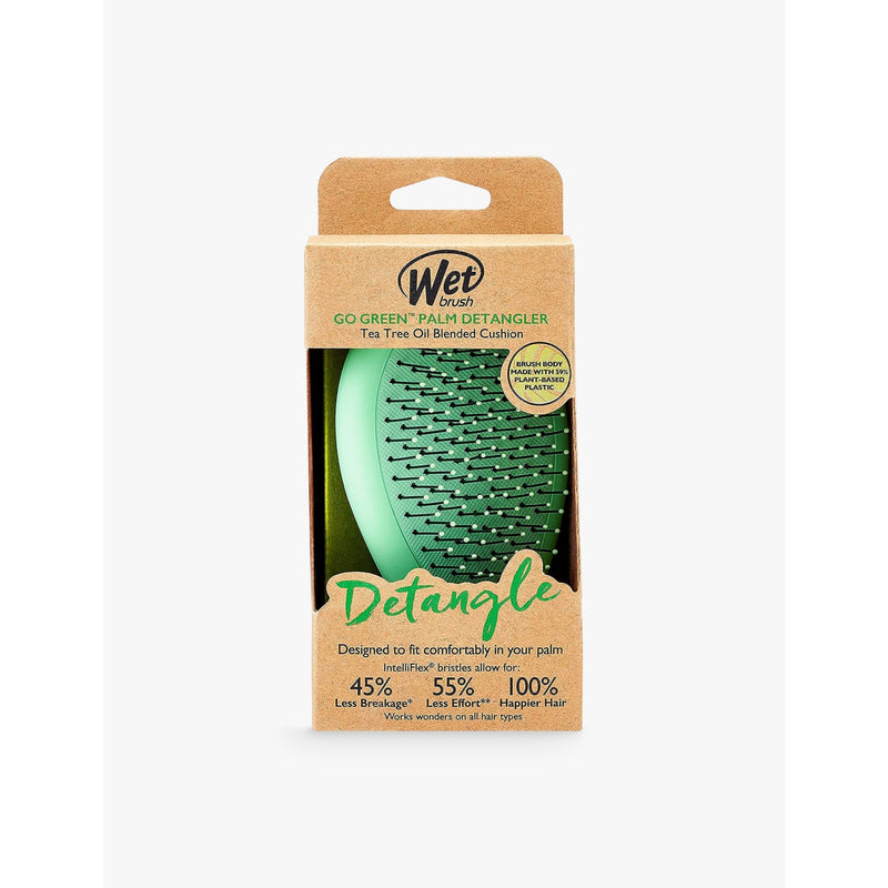WetBrush Go Green Palm Detangler hairbrush (British brand)