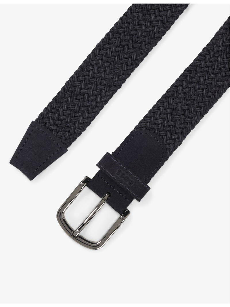 BOSS woven-design suede belt 3.5cm (British brand)