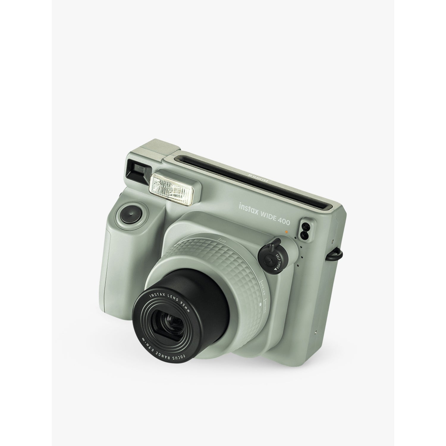 Instax Wide 400 instant camera with green finish, UK version