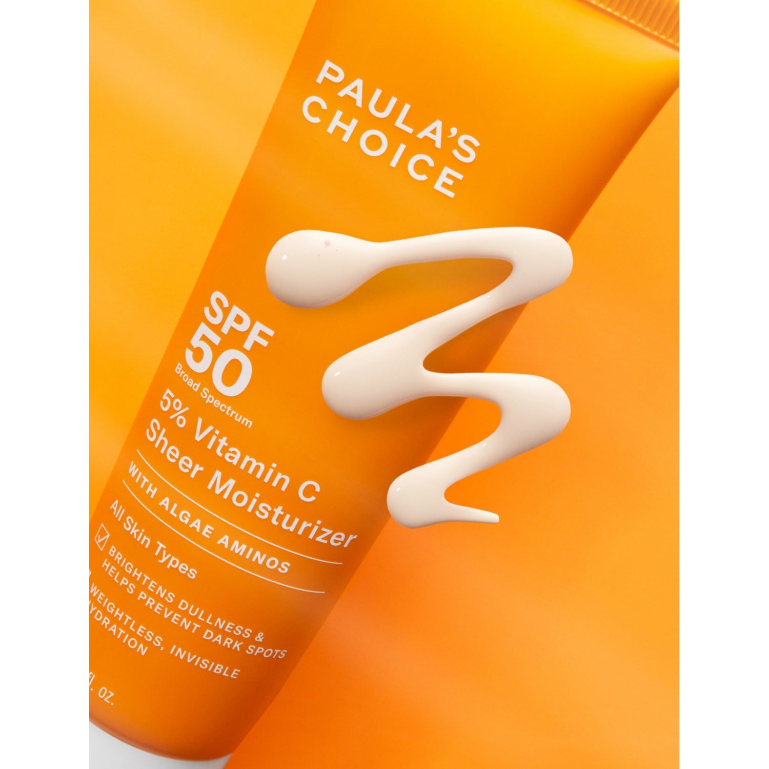 Paul's Choice vitamin C sheer moisturiser SPF50 60ml (British brand)