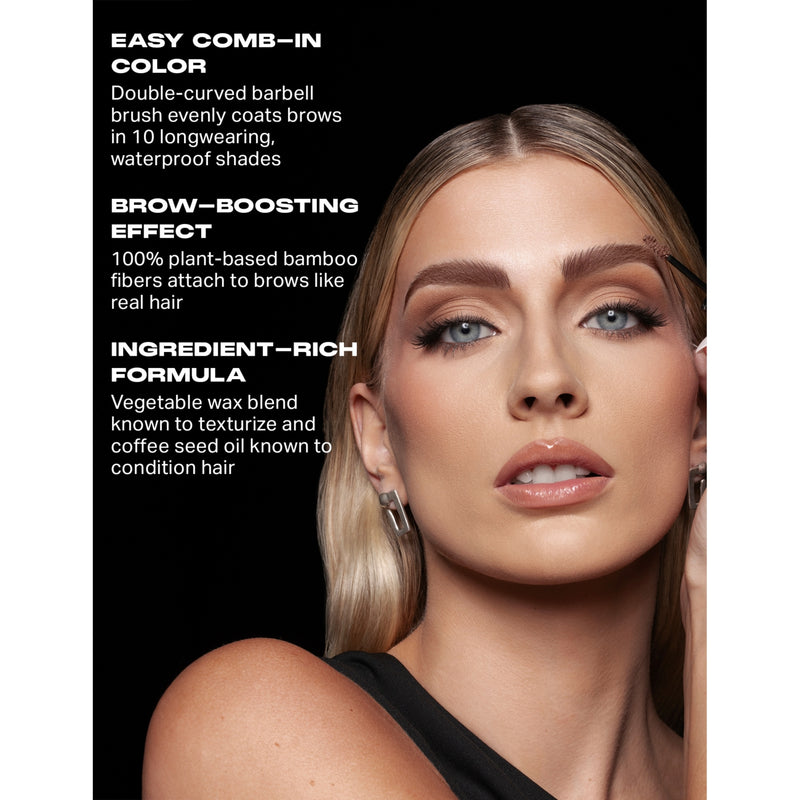 Morphe Brow Tease volumising brow mousse 5ml, imported from the UK