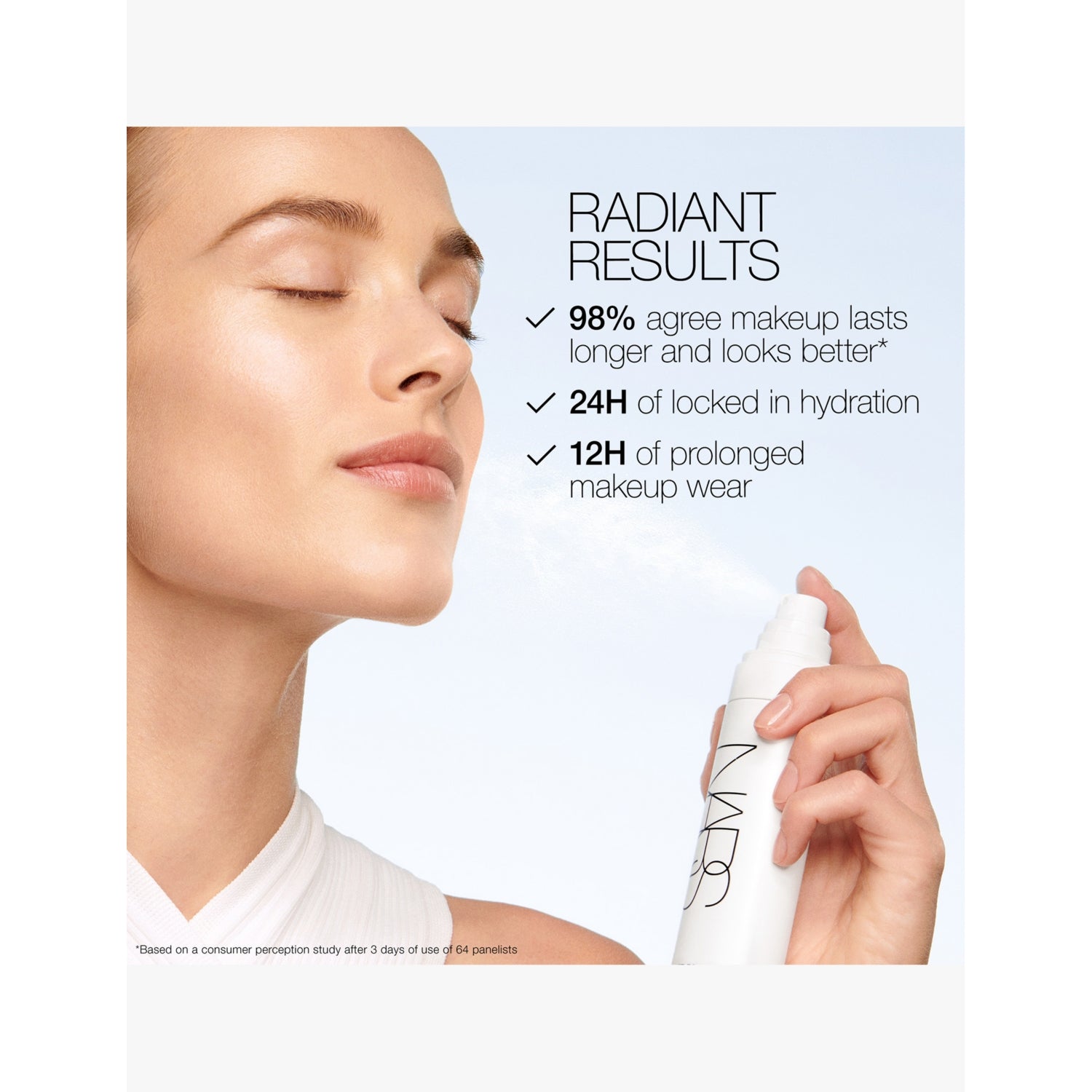 NARS Light Reflecting makeup setting mist 90ml, imported from the UK