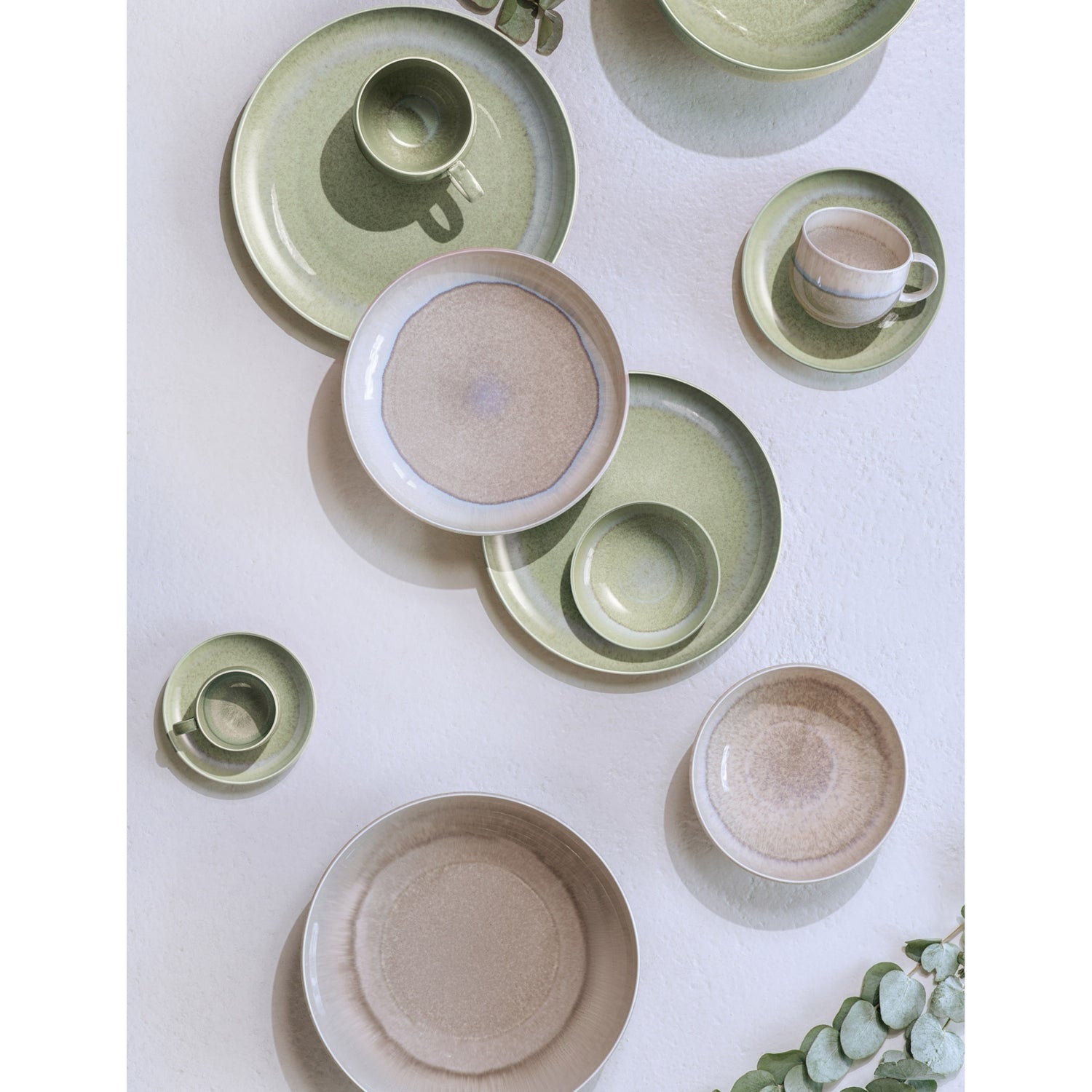 Villeroy & Boch Perlemor Alga porcelain serving dish 22.5cm, UK version