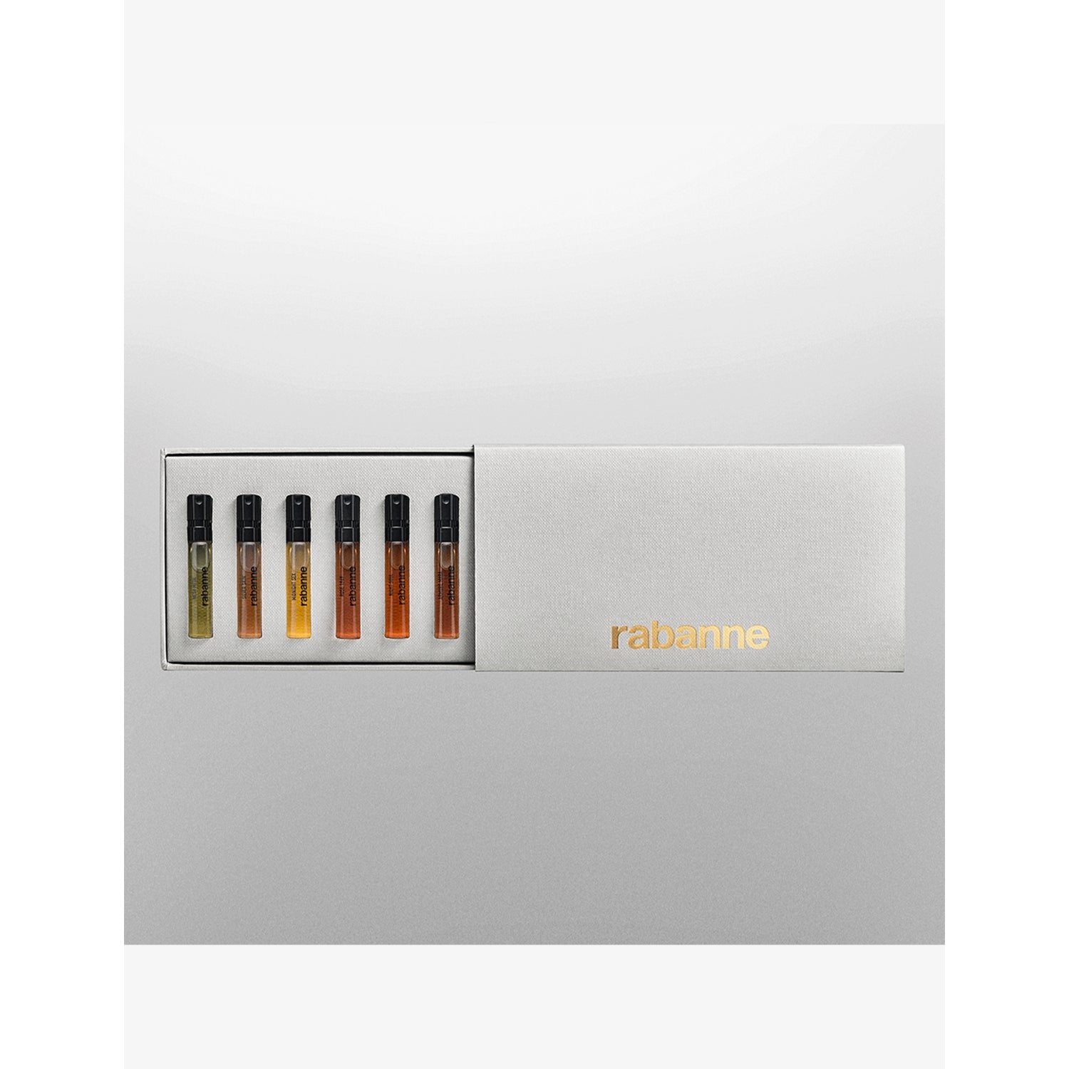 Rabanne La Collection Discovery Kit 8 x 2ml perfume samples, UK version
