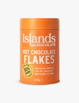 Islands Chocolate 55% dark chocolate flakes 200g - British product
