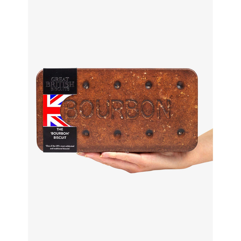 Silver Crane bourbon biscuits tin 400g, UK version