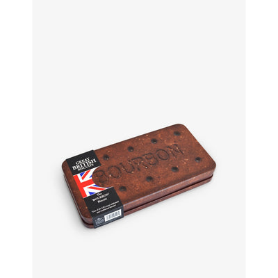 selfridges Silver Crane Bourbon Biscuit Tin 400g- Buy online at McGrocer