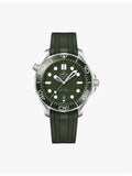 OMEGA Seamaster Diver 300m steel and rubber watch 42mm (British brand)