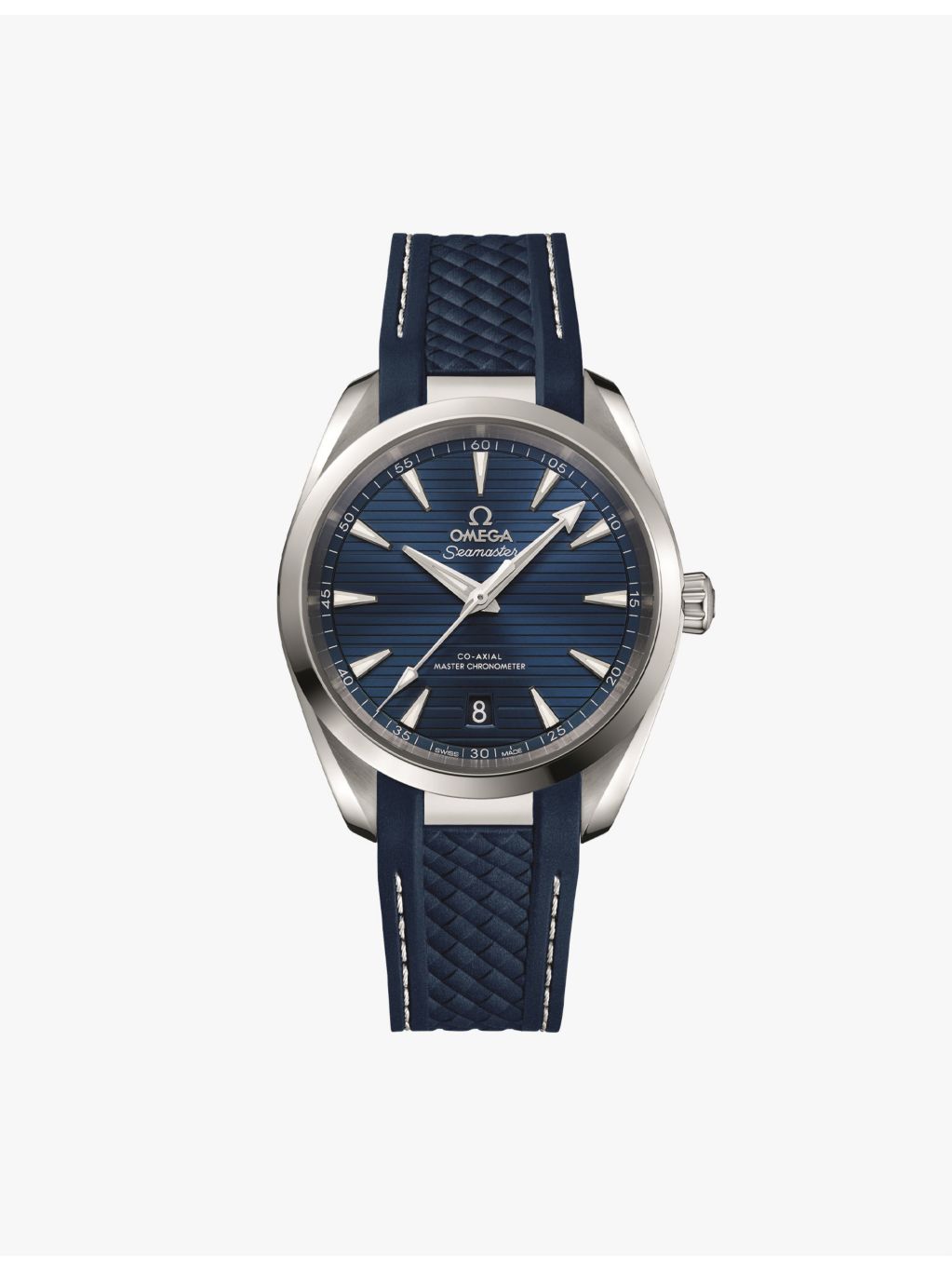OMEGA Seamaster Aqua Terra automatic watch 38mm steel rubber (British brand)