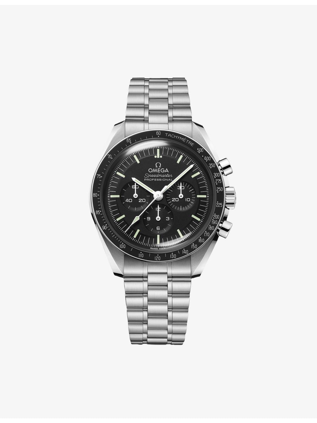 OMEGA Speedmaster Moonwatch manual chronograph steel 42mm (British brand)