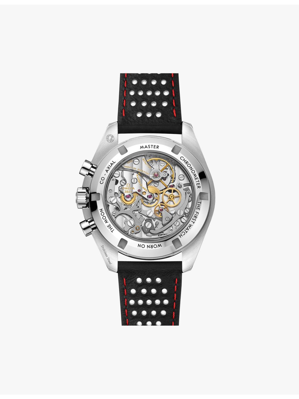 Omega Speedmaster Moonwatch Professional steel leather watch 42mm, imported from the UK