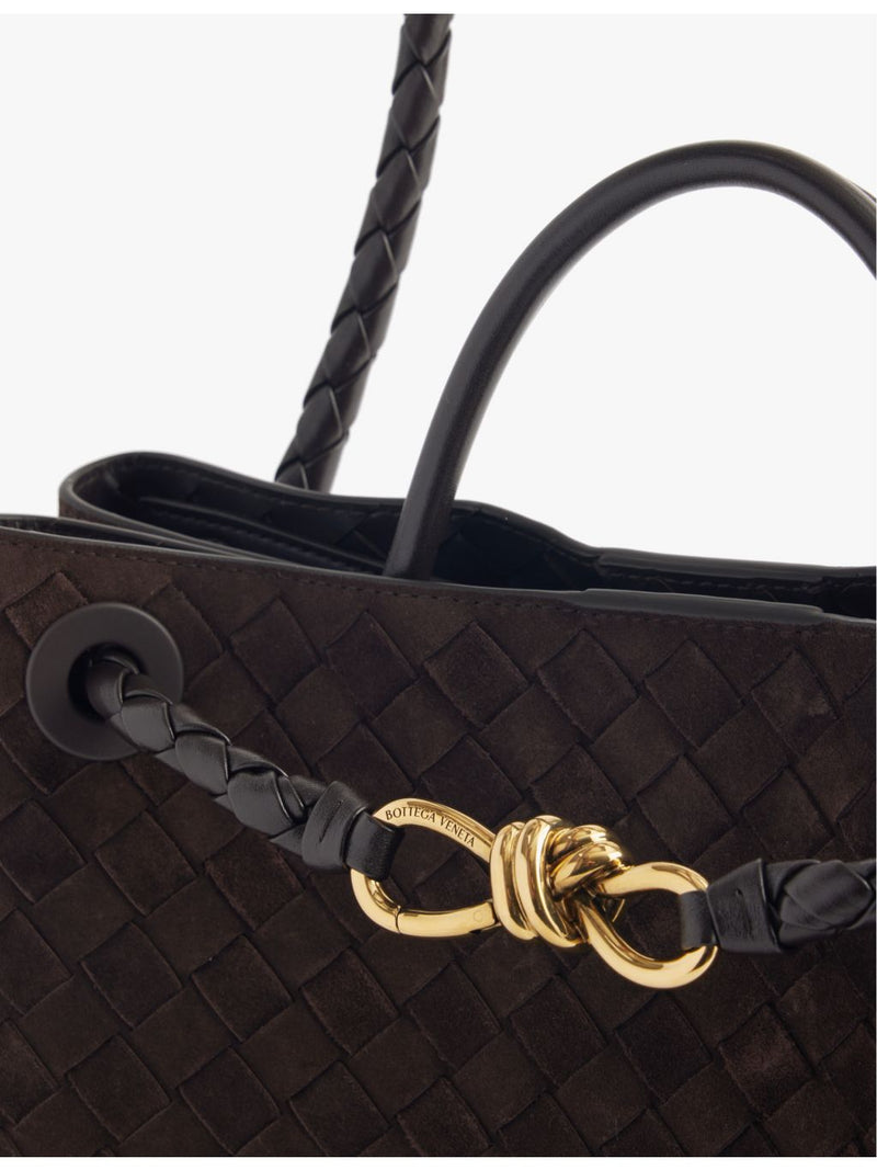 Bottega Veneta Andiamo suede leather tote bag - British product