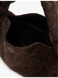 Bottega Veneta Hop medium suede shoulder bag, imported from the UK