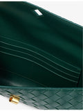 Bottega Veneta Andiamo leather clutch bag, imported from the UK