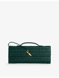 Bottega Veneta Andiamo leather clutch bag, imported from the UK