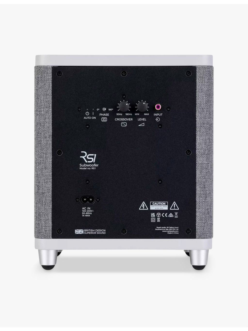 Ruark Audio RS1 subwoofer, UK version