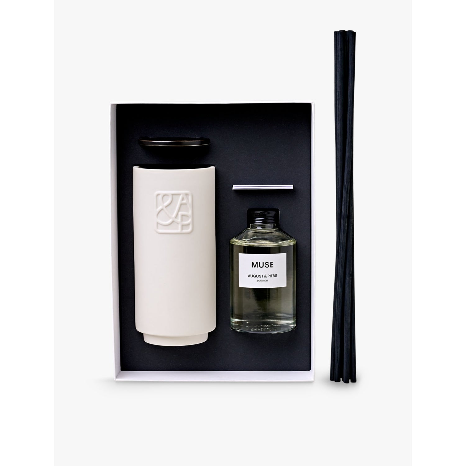 AUGUST&PIERS Muse ceramic reed diffuser 200ml - British product