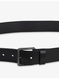 BOSS leather belt with logo buckle 4cm (British brand)