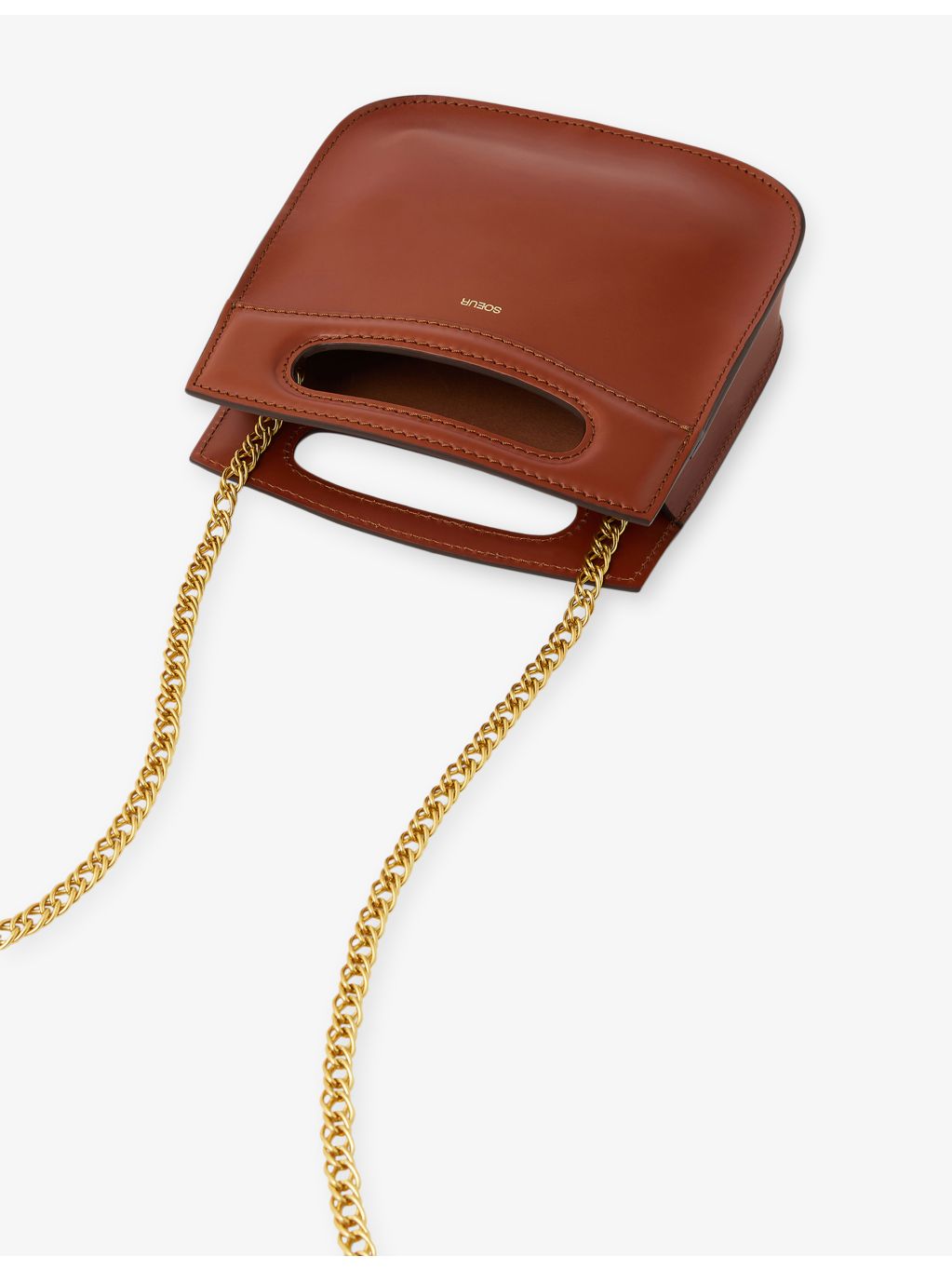 Souer Cheri mini leather cross-body bag, UK version