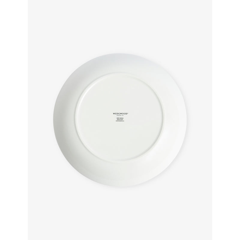 Wedgwood Gio Gold bone china deep plate 22cm, UK version