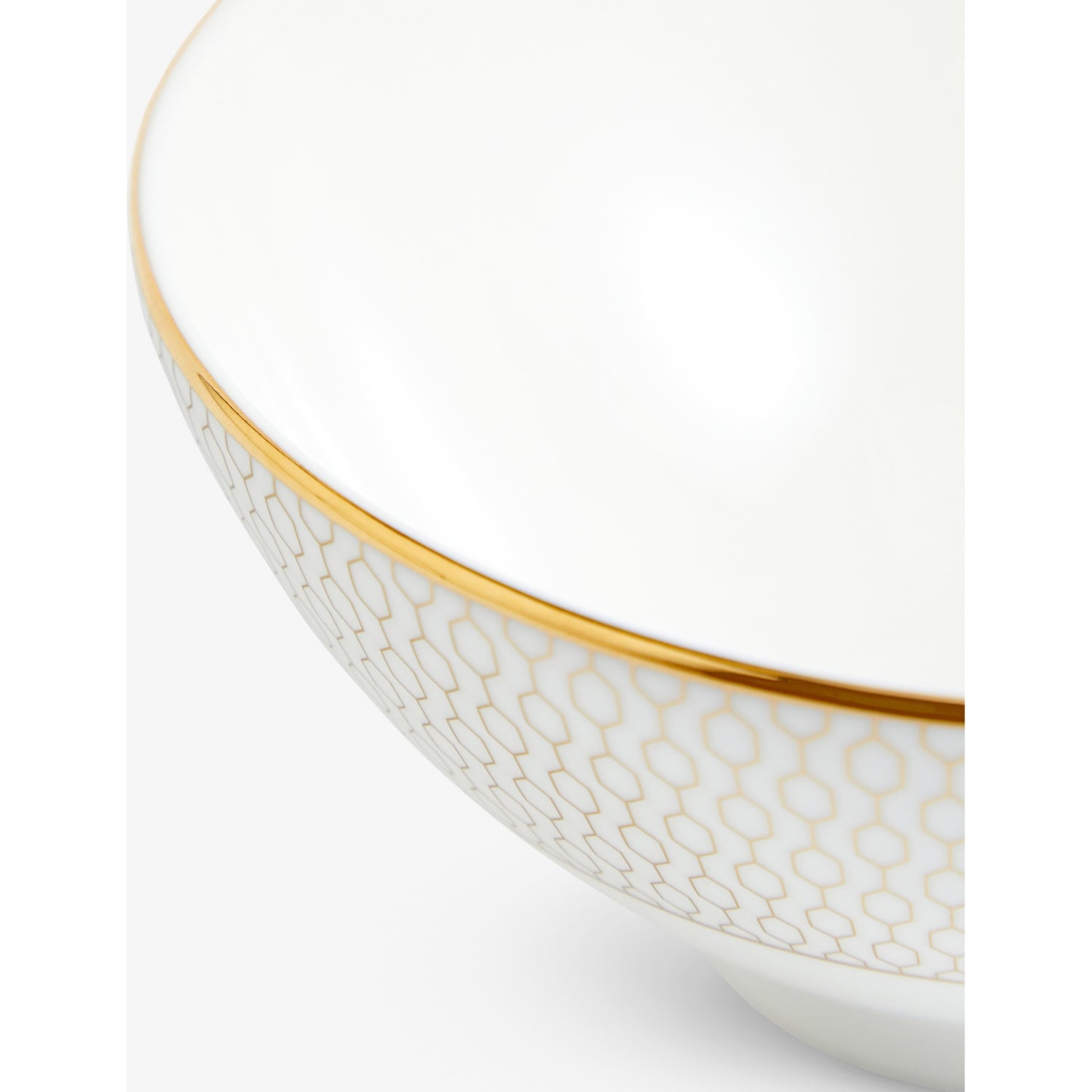 Wedgwood Gio Gold bone china rice bowl 12.5cm - British product