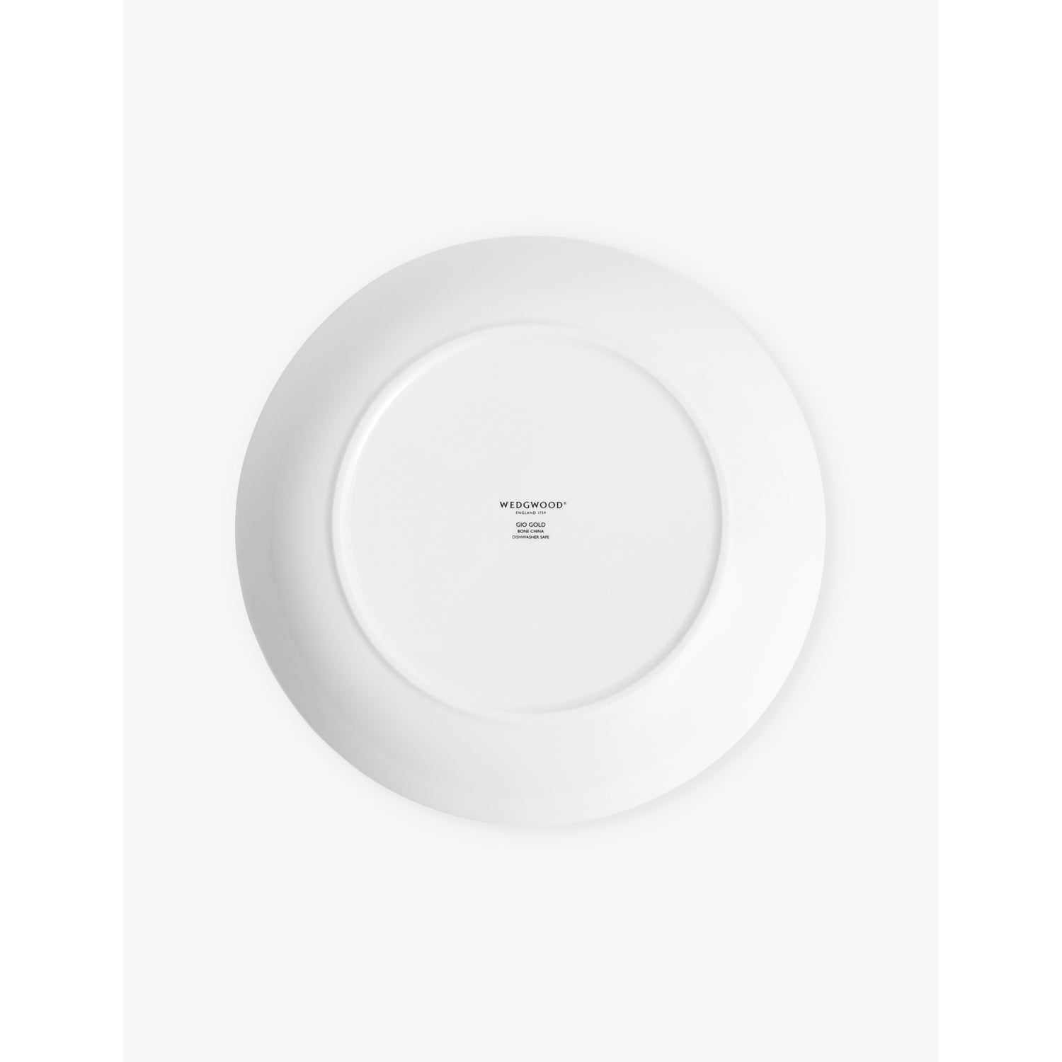 Wedgwood Gio Platinum bone china deep plate 22cm (British brand)