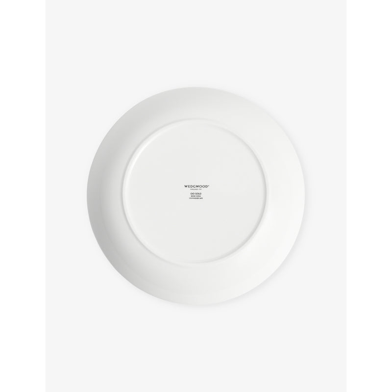 Wedgwood Gio Platinum bone china deep plate 22cm (British brand)