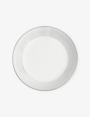 Wedgwood Gio Platinum bone china deep plate 22cm (British brand)