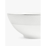 Wedgwood Gio Platinum bone china soup bowl 20cm, UK version