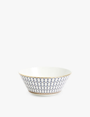 Wedgwood Renaissance Gold bone china soup bowl 20cm, UK version