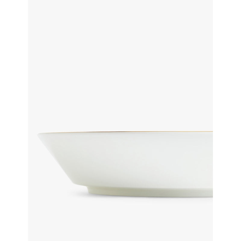Wedgwood Renaissance Red bone china pasta bowl 24cm, imported from the UK