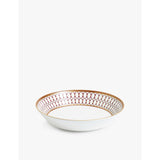 Wedgwood Renaissance Red bone china pasta bowl 24cm, imported from the UK