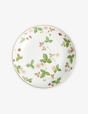 Wedgwood Wild Strawberry bone china pasta bowl 24cm - British product