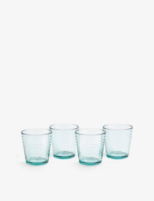 Royal Doulton Gordon Ramsay Maze glass tumblers set of 4 (British brand)