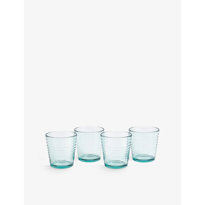 selfridges Royal Doulton Gordon Ramsay Maze Glass Tumblers, Set of 4- Buy online at McGrocer