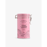Cartwright & Butler cherry and almond biscuits tin 200g, imported from the UK