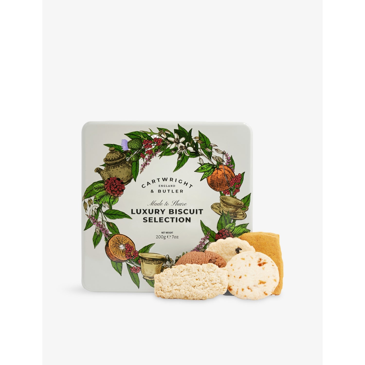 Cartwright & Butler luxury biscuit assortment 200g, UK version