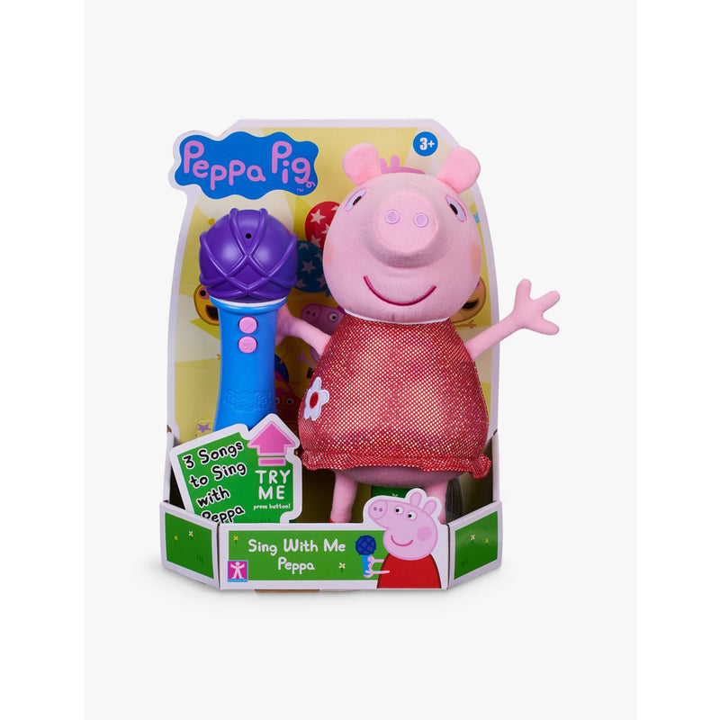 Peppa Pig Sing with Me soft toy 25cm - British product